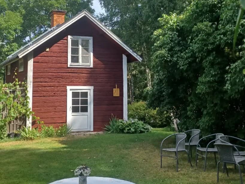 Björkhaga stuga, gårdscafe