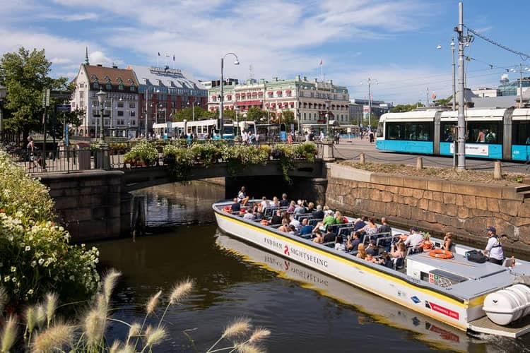 Göteborg: Sightseeingkryssning i stadskanalen